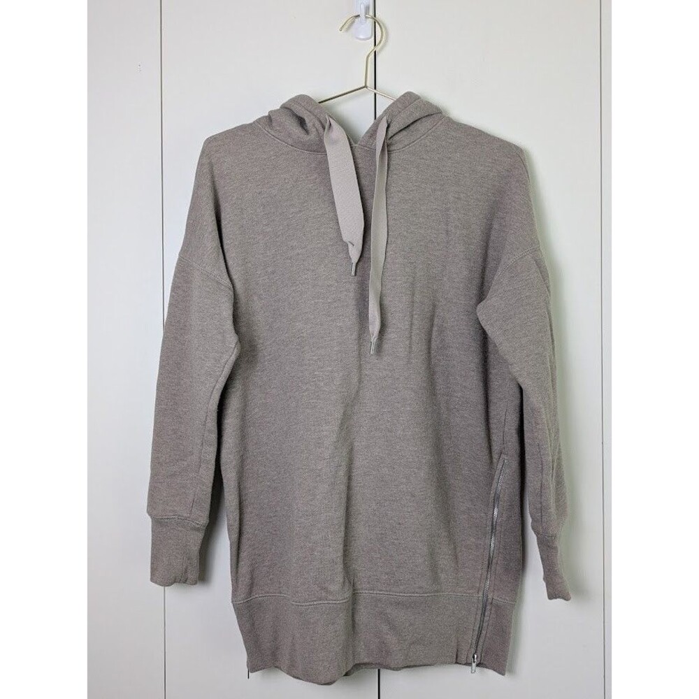 Aerie Beige Tan  Women's XS Pull Over Sweatshirt Hoodie Fleece Size Zip